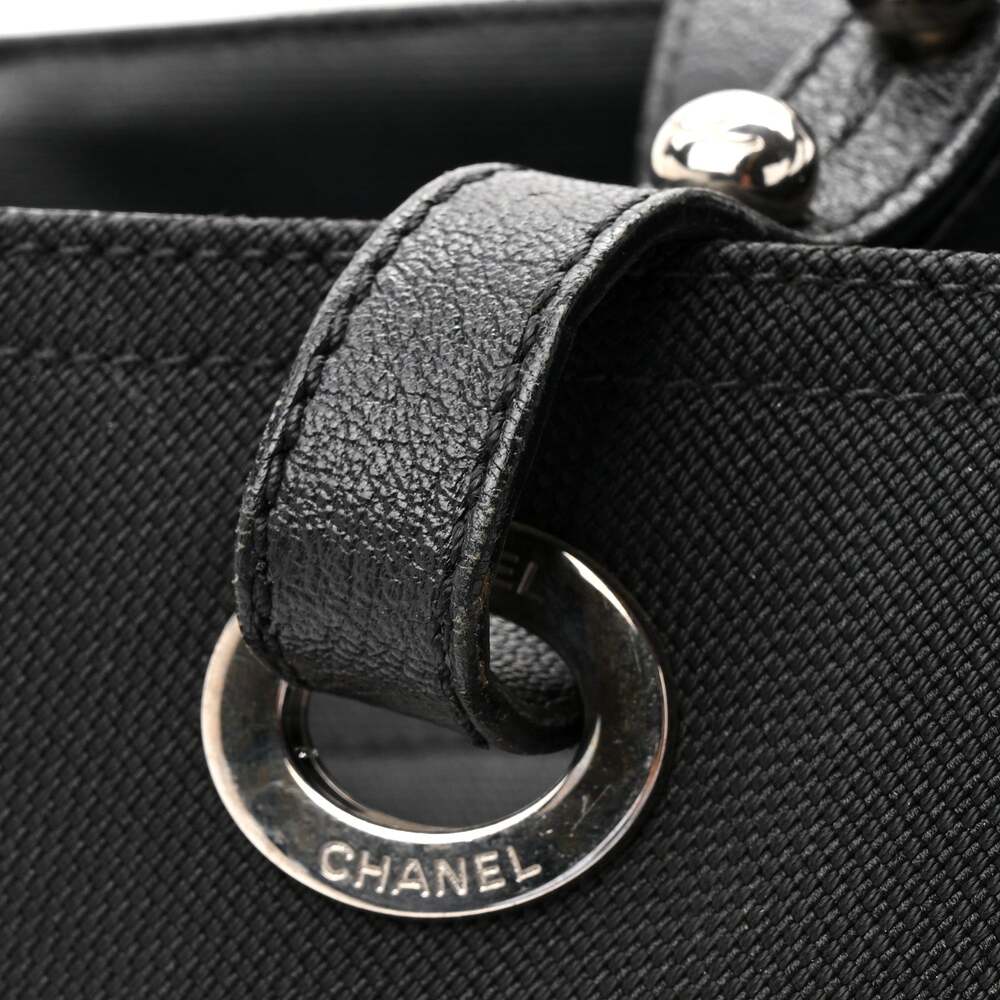 Chanel Coated Canvas Quilted Large #253516C15B - Picture 13 of 13
